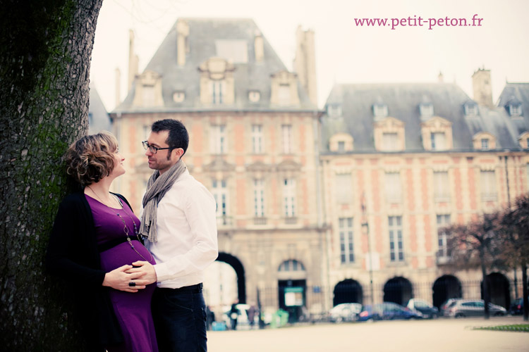 Photographe grossesse à Paris 4ème