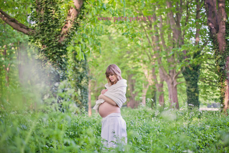 Séance photo maternité Paris avec Violaine - Photographe Paris