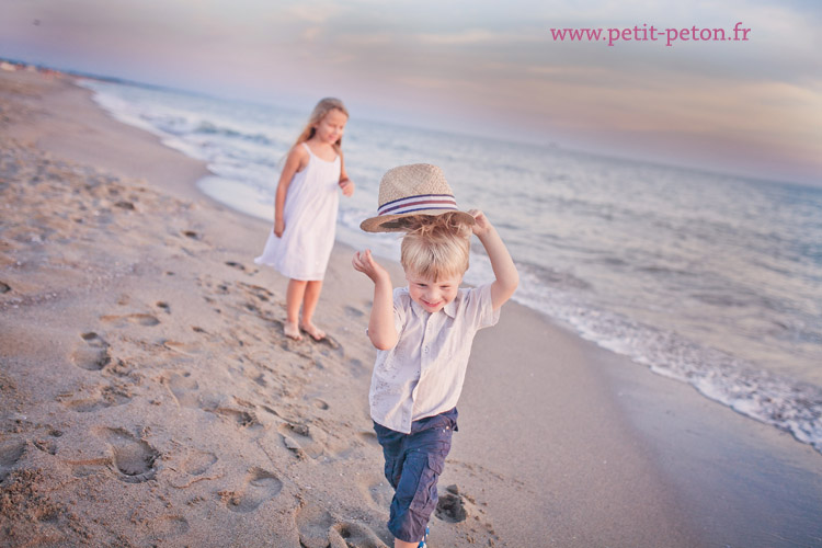 Séance photo au bord de mer