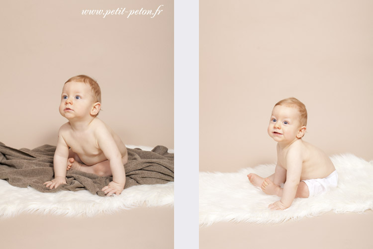 Photographe studio bébé Paris