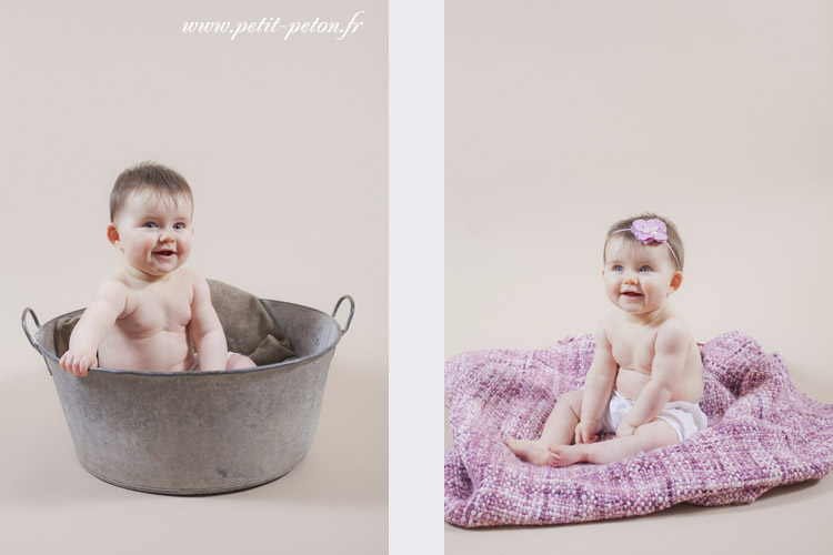 Photographe studio bébé Paris