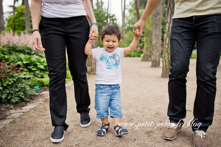 Photographe famille Paris parc floral