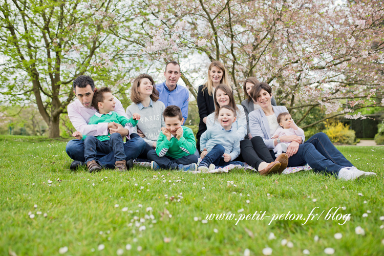 Photographe famille nombreuse Paris